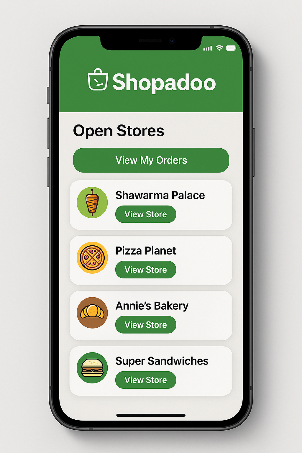 Shopadoo app preview