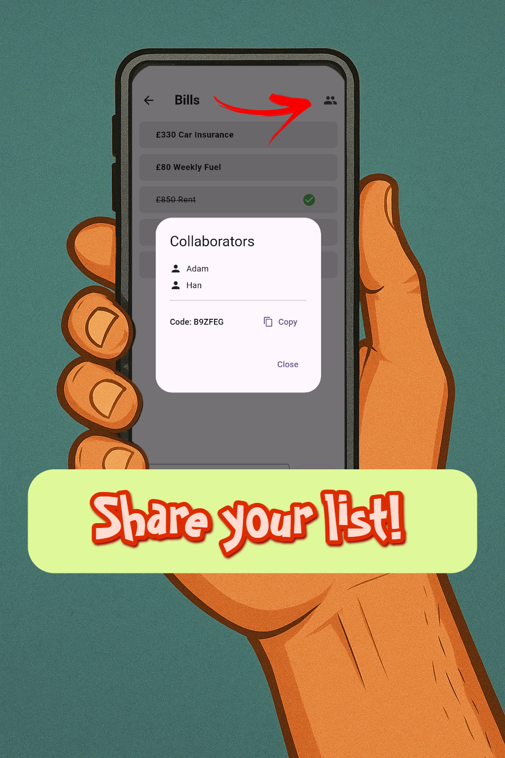 Share Your List